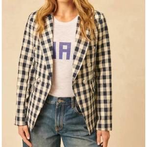 NEW JOHN + JENN oliver blazer in raindrop